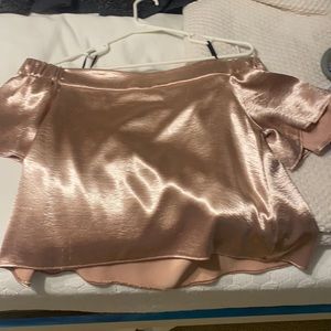 Forever 21 off the shoulder top. Size large